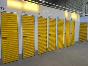 Yellow self storage