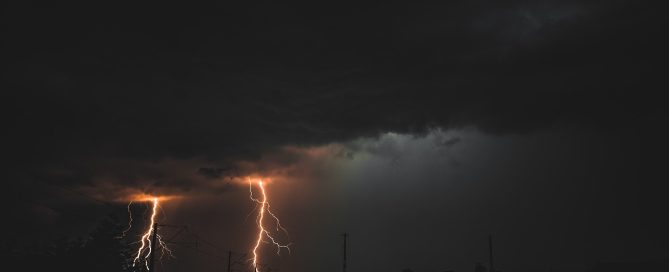 Lighting storm