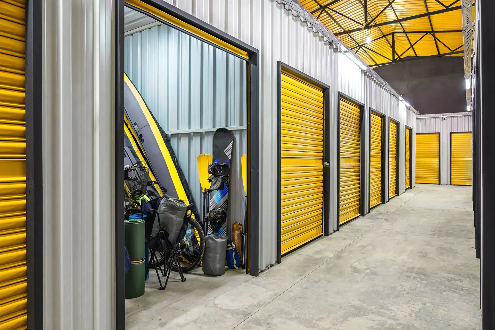 storage units