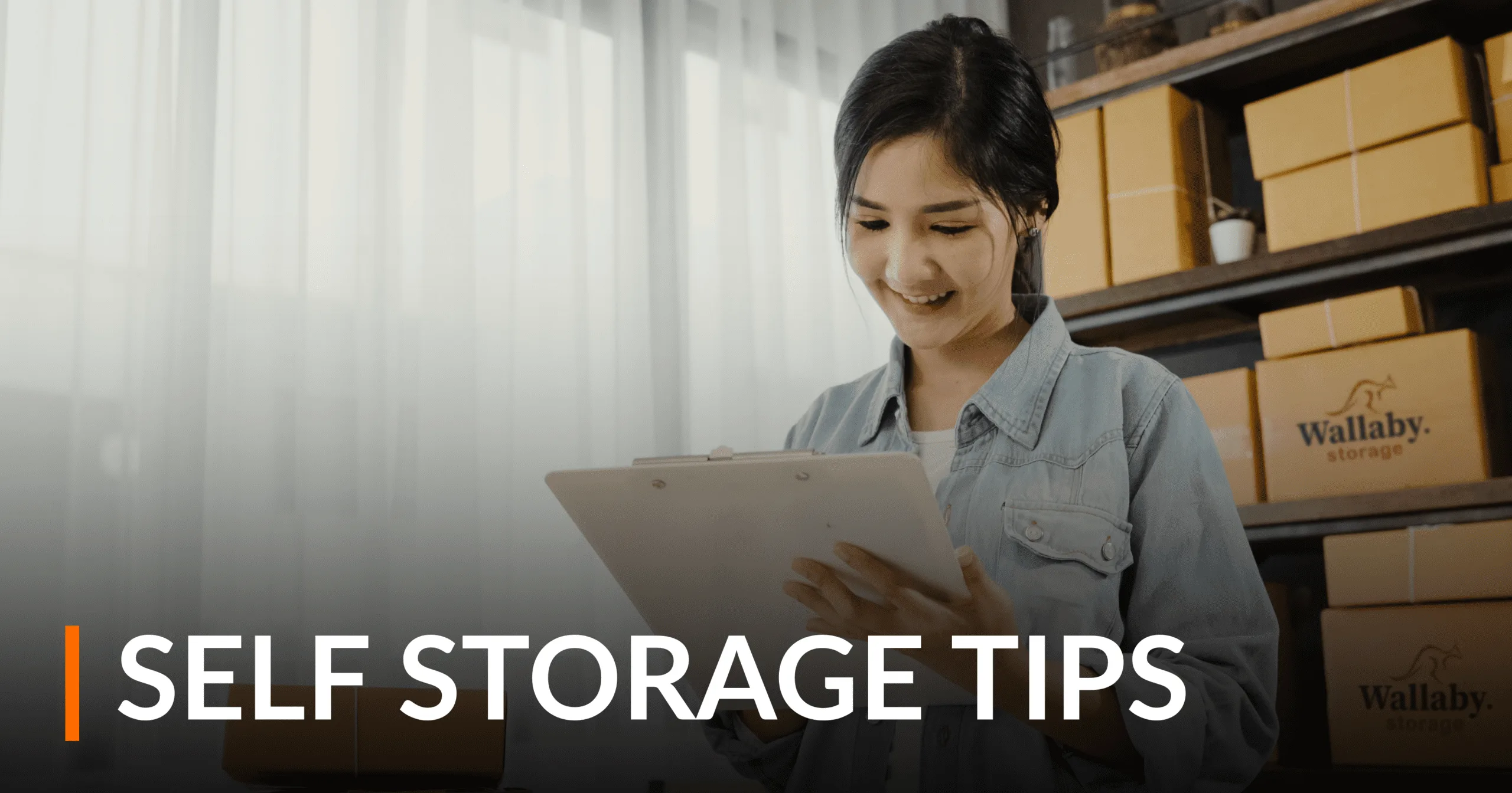 Comparison of storage unit sizes with household furniture and moving boxes